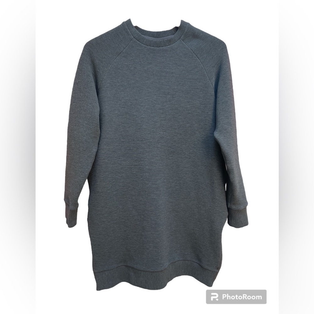 Varley Albret gray ribbed sweater dress small - Picture 4 of 11